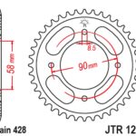 JT Rear sprocket JTR1231.36