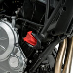 Puig Kit Rubbers For Frame Slider R19 C/Red