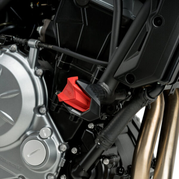 Puig Kit Rubbers For Frame Slider R19 C/Red