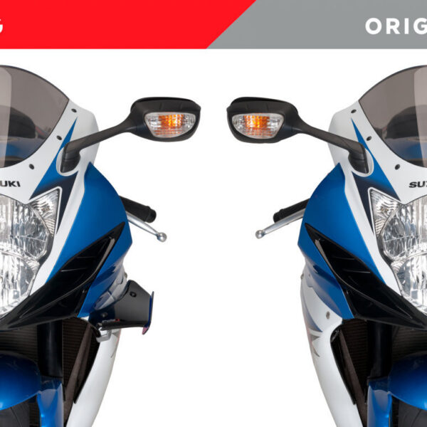 Puig Downforce Sport Side Spoilers Suzuki Gsx-R600/750 11'- Black