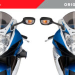 Puig Downforce Spoilers For Suzuki Gsx-R600/750 11'- Red