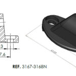 Puig Adapter Rear Mirror Left Retr.Hi-Tech IIiIii