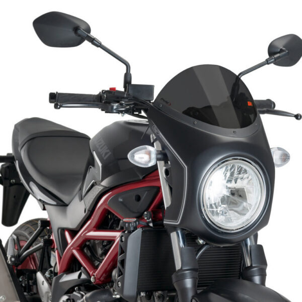 Puig Semifairing Matt Black Suzuki Sv650 16'- C/Dark Sm