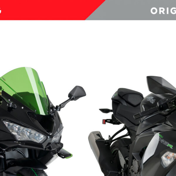 Puig Conjunto De Alerones Para Kawasaki Zx-6R 18' C/Roj