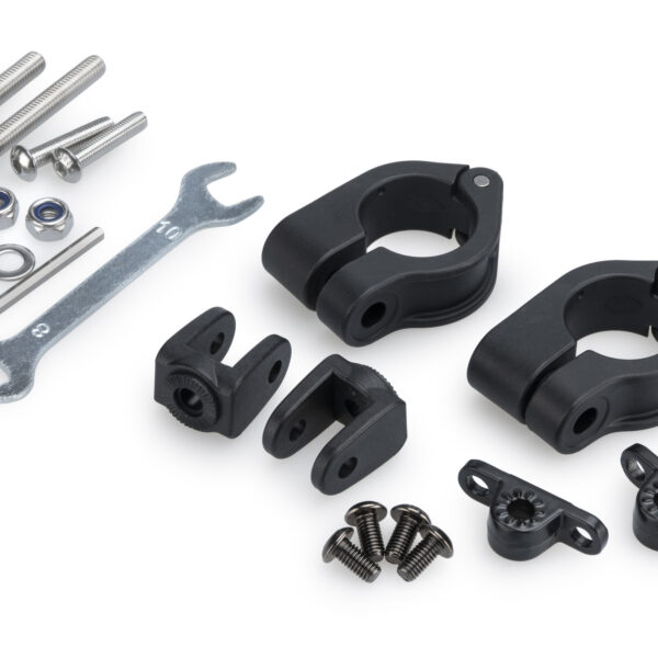 Puig Clamp Set Beam 3.0. 25.5Mm C/Black