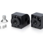 Puig Adjustable Passenger Footpeg Brackets Voge 900