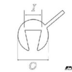 Puig 50M Protector Plastic 3X1.5 C/Black