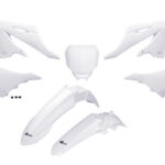 UFO Plastic kit 5-parts Restyling YZ125/250 22-.. YZF 25 look White