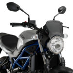 Puig Aluminium Front Plate Universal Fork /Black