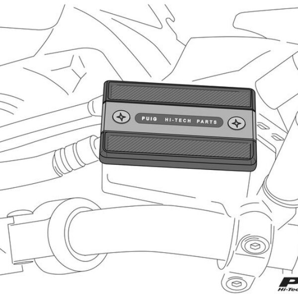 Puig Tank Brake Fluid Suzuki Katana C/Silver