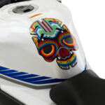 Puig Tank Pad Skull I C/Red