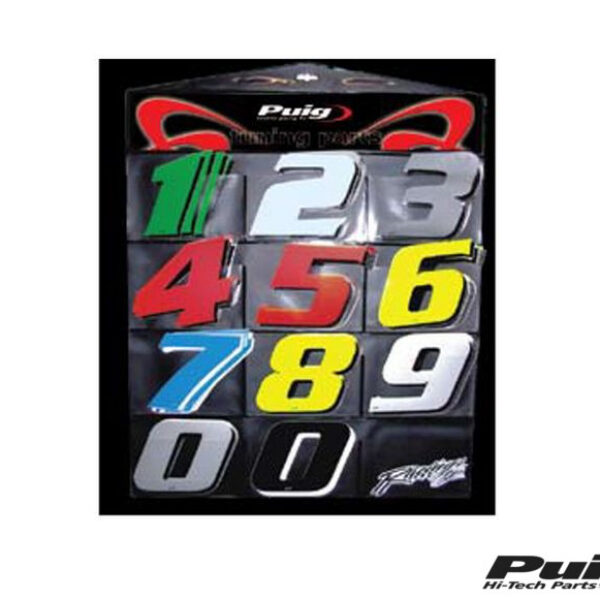 Puig Sticker Racing (10 Unidades) C/Yellow