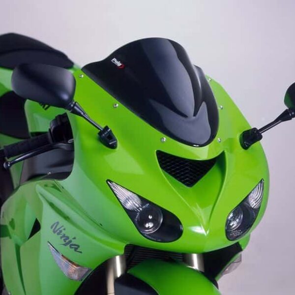 Puig Racing Screen Kawa.Zx6R/Rr 05-08/Zx10R 06-07 C/Bla