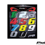 Puig Number 3 115Mm. C/White 5 Units