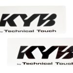 KYB Sticker Front Fork (Pair) KYB by TT black