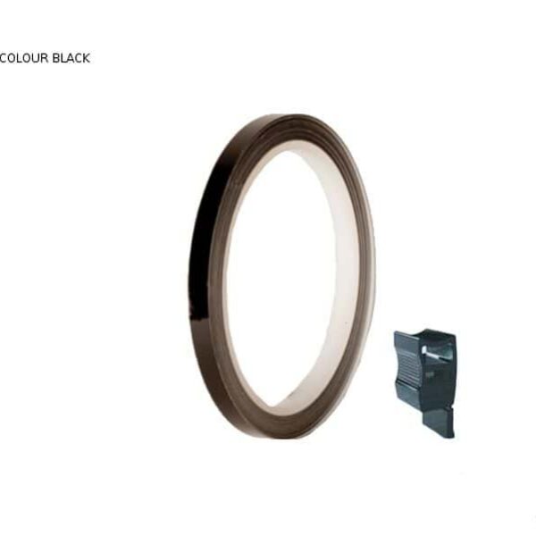 Puig Rim Strip 6 Meters+Aplicator C/Matt Black