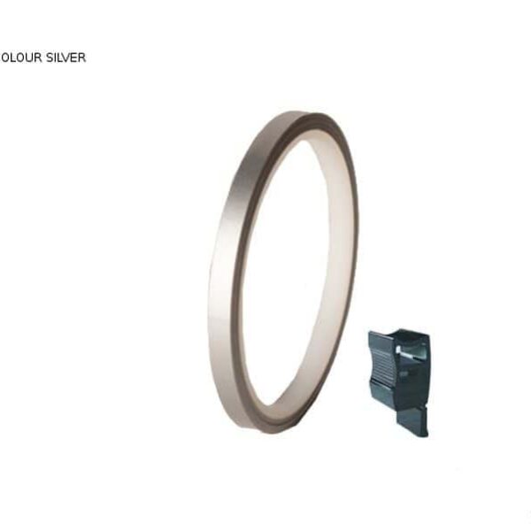 Puig Rim Strip 6 Meters+Aplicator C/Silver