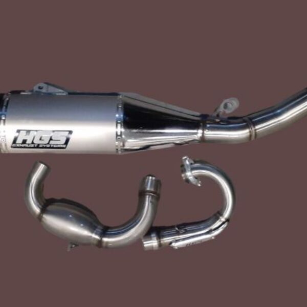 HGS Exhaust system 4T Complete Carbon Steel YZF250 19-.. XX250F 21-..