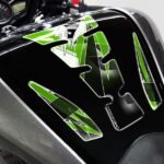 Puig Tank Pad Mod.Wings Kawasaki C/Green-Black