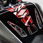 Puig Tank Pad Wings Yzf C/Red-Black