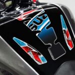 Puig Tank Pad Mod.Wings Suzuki C/Blue-Black