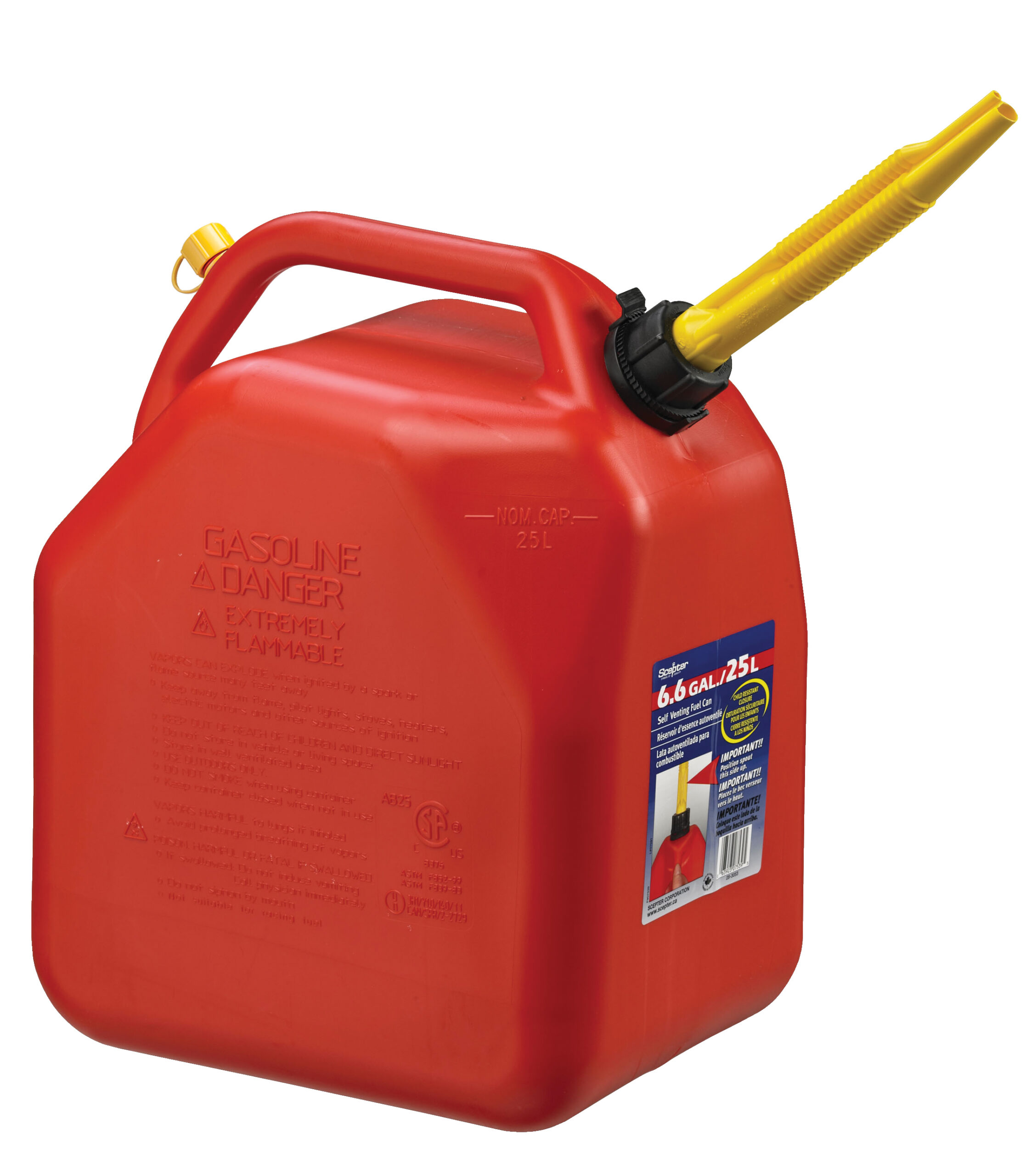 Scepter Gasoline Can 25L / 6.6 Gal - Image 29