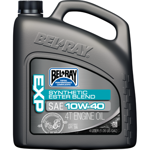 Bel-Ray EXP Synthetic Ester Blend 4T 10W-40 4L