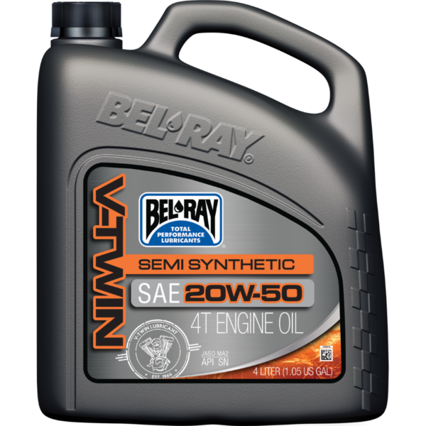 Bel-Ray V-Twin Semi-Synthetic 20W-50 4L