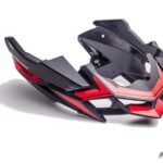 Puig Eng. Spoiler Suzuki Gsr750 11-17 C/Black Matt