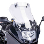 Puig Visor Multi-Adjustable W/Template 325X102Mm C/Clea