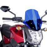 Puig Racing Screen Honda Nc750S 14-18' C/Blue