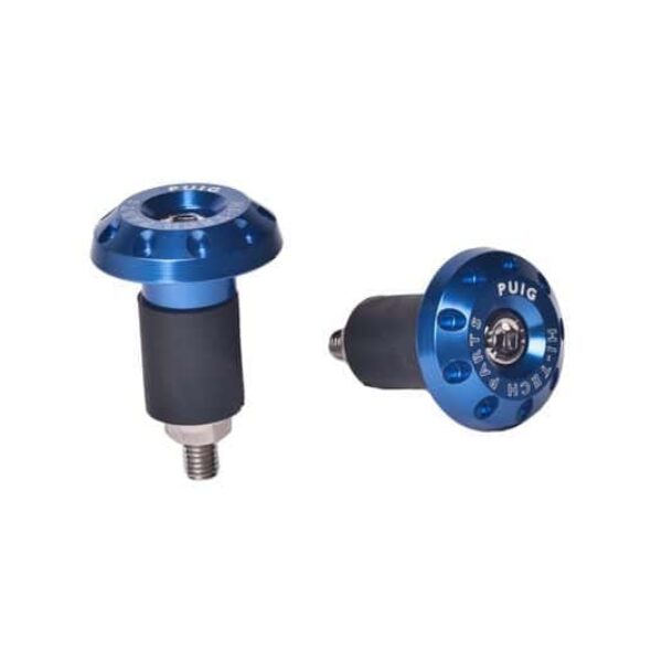 Puig Bar Ends Aluminium Race Universal C/Blue 13-18mm