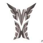 Puig Tank Pad Mod.Radical C/Grey