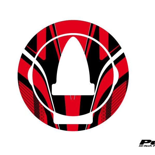 Puig Fuel Cap Cover Radical Aprilia C/Red