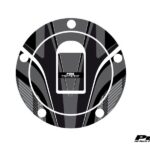 Puig Fuel Cap Cover Radical Kawasaki C/Grey