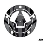 Puig Fuel Cap Cover Radical Kawasaki C/Grey