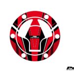 Puig Fuel Cap Cover Radical Kawasaki C/Red