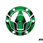 Puig Fuel Cap Cover Radical Kawasaki C/Green