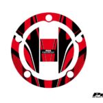 Puig Fuel Cap Cover Radical Suzuki C/Red