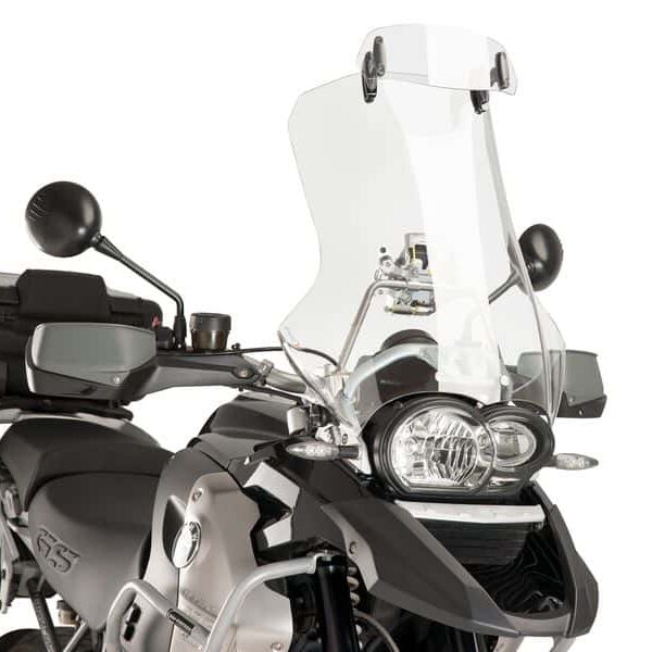 Puig Visor Multiadjustable Clip-On 230X90Mm. C/Clear