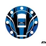 Puig Fuel Cap Cover Mod. Radical Yamaha C/Blue
