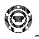 Puig Fuel Cap Cover Mod. Radical Yamaha C/Grey