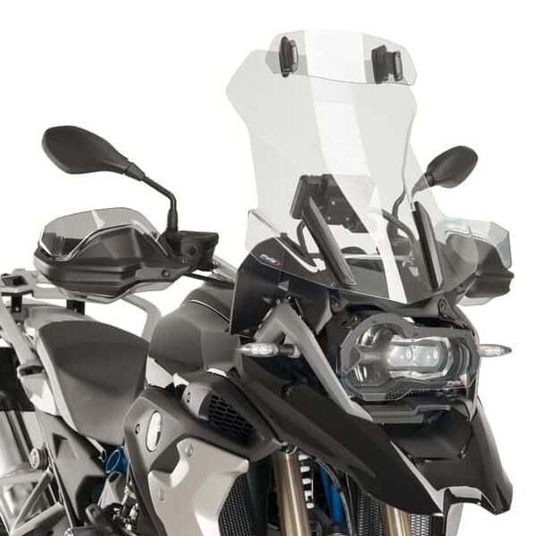 Puig Visor Multiadjustable Clip-On 325X102Mm. C/Clear