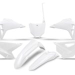 UFO Plastic kit 5-parts White CRF250R 25-. CRF450R 25-..