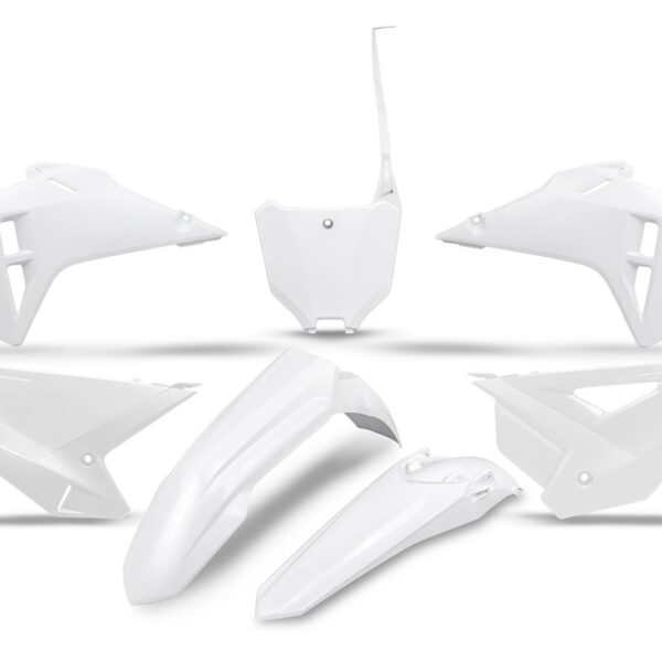 UFO Plastic kit 5-parts White CRF250R 25-. CRF450R 25-..