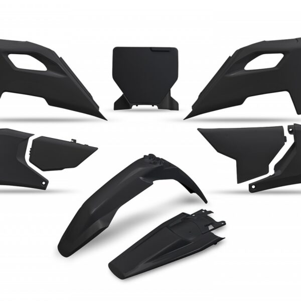 UFO Plastic kit 5-parts Black 001 HVA TC/FC 125-450 23-24