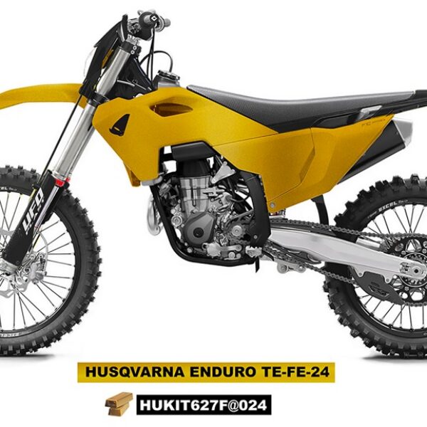 UFO Plastic kit 6-parts HVA TE/FE 125-450 24- Gold/Black