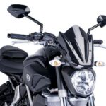 Puig New Gen Sport Screen Yamaha Mt07 14'-17' C/Black