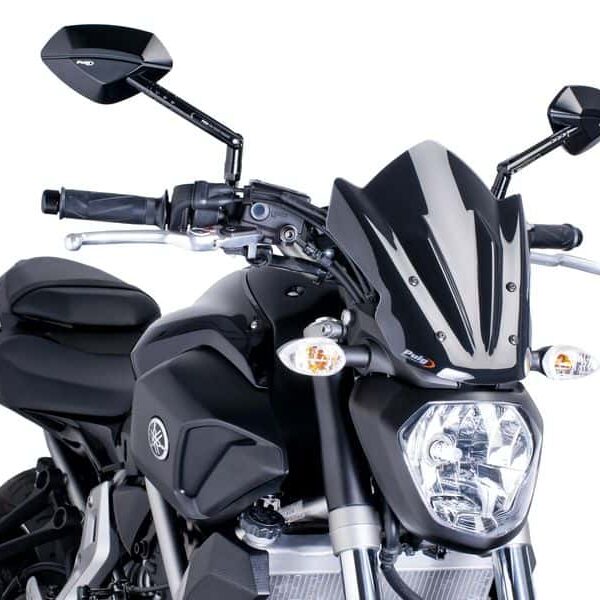 Puig New Gen Sport Screen Yamaha Mt07 14'-17' C/Black