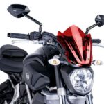 Puig Windshield New Gen Sport Yamaha Mt07 14'-17' C/Red